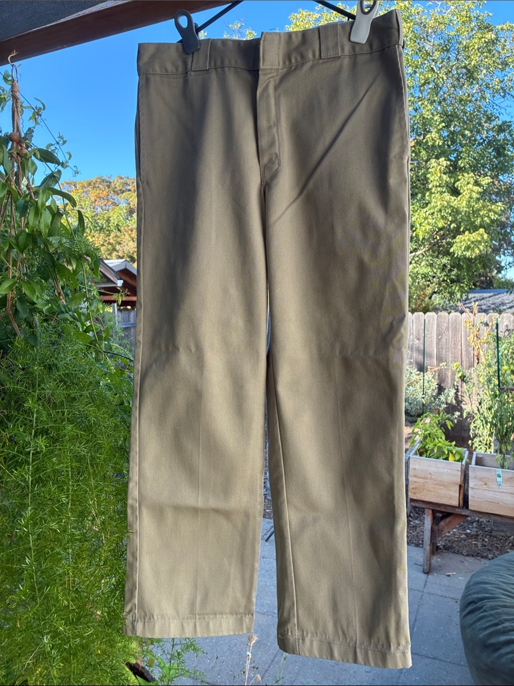 Dickies Men's Tan Straight-Leg Chinos, 874 Original Fit